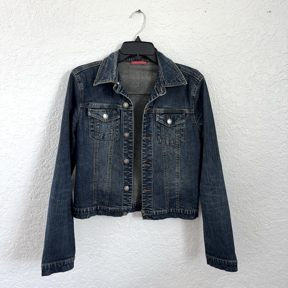 Smart Set Medium Jean Jacket -‎ Classic Denim Style